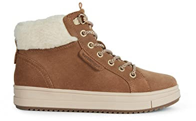 Geox M dchen J Rebecca Girl Wpf Sneakers, Whisky, 32 EU