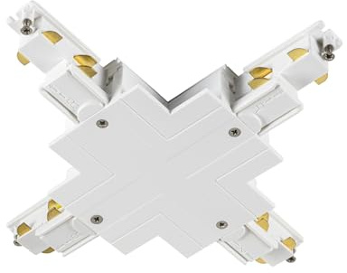 SLV X-Verbinder für S-TRACK 3-Phasen-System/weiß, dimmbar