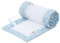 babybay Nestchen Mesh-Piqué für Modell Boxspring XXL, azurblau Sterne weiß