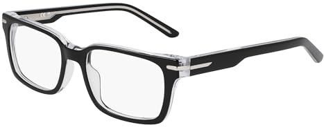 NIKE Herren 7174 Sonnenbrille, Black/Crystal Laminate, 53/18/145