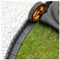 e-floor Rasenkante 120 x 7 x 8 cm | Flexible Beeteinfassung | Beetumrandung Garten | Mähkante Raseneinfassung | Steinmotiv | grau