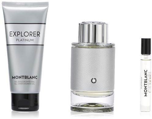 Montblanc Explorer Platinum Eau De Perfume Spray 100 ml Set 3 Pie – Herren Fragrances
