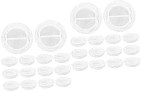 UPKOCH 50stücke Spardosen Stopfen Wiederverwendbare Geldbank Bodenkappen Für Ordnung Und Passend Für Gipsfiguren Einfache Installation