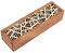 Zerodis Holz Federmäppchen Box Hollow Pen Halter Schreibtisch Veranstalter Student School Office Geschenkbox(#4)