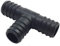 Hortafix Tuyau de bassin ondulé en T 25 mm cannelé