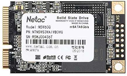 Tubayia Disco duro interno SSD de 60 GB MSATA para ordenador de sobremesa o portátil