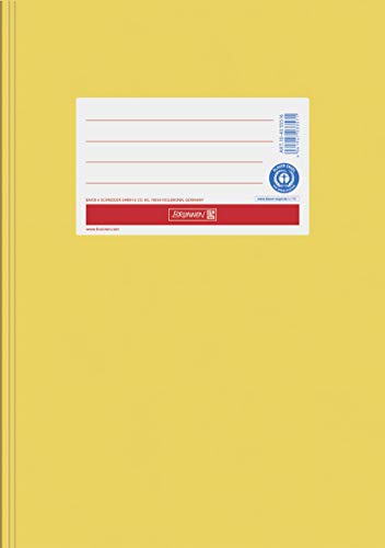 Baier & Schneider BRUNNEN Hefthülle aus Papier (1 Stück A4, Goldgelb)
