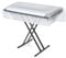 LIGICKY Keyboard Dust Cover for 88-Key Keyboards and Digital Pianos, Waterproof Transparent Piano Covers