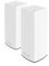 Linksys Atlas Pro 6 Velop Dual-Band-Mesh-WiFi 6-System (AX5400) WLAN-Router mit bis zu 500 m² Funkabdeckung, 4-mal schneller, für mehr als 60 Geräte – 2er-Pack, Weiß