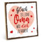 TypeStoff Holzschild mit Spruch – Oma – im Vintage-Look mit Zitat als Geschenk und Dekoration zum Thema Familie und Glück – HS-01187