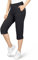 33,000ft Women's Capri Golf Trousers Casual Quick Dry UPF 50+ Lightweight Quick Dry 3/4 Cargo Pants Hiking Shorts with Pockets Black UK 12