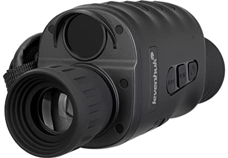 Levenhuk Halo 13X PLUS Digitales Nachtsichtmonokular mit 250 m Reichweite | IR-Beleuchtung mit 7 Stufen, 1–8x Digitalzoom, Foto- und Videoaufnahme, Ideal für Jagd, Wandern, Camping und Outdoor