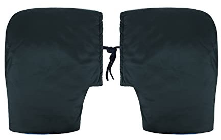 SIQITECH Manchons Vélo pour Guidon Durable Anti Vent Froid Homme Femme Gants de Cyclisme Thermique Manchons de Guidon Imperméable Gants de Guidon Chaud pour VTT Vélo Voiture Electrique Moto