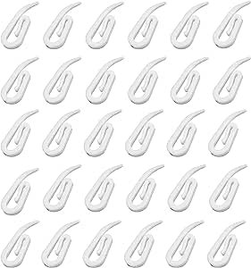 CR-MOESANCO® Ganchos para Cortinas de Caravana Autocaravana o Camper (100 ModeloG)