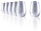 Stölzle Lausitz Longdrinkgläser Mirror Silber 6er-Set 465 ml – Allroundbecher für Wasser, Saft & Cocktails – Hochwertige Trinkgläser bleifrei in verspiegelter Optik – Spülmaschinengeeignet & stoßfest