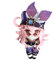 Lzrong Dori·Sangemah Bay Anime Plush Figure Beliebte Spielcharakterserie Plüschpuppe Halloween Weihnachten Geburtstagsgeschenk für Anime Spielefans
