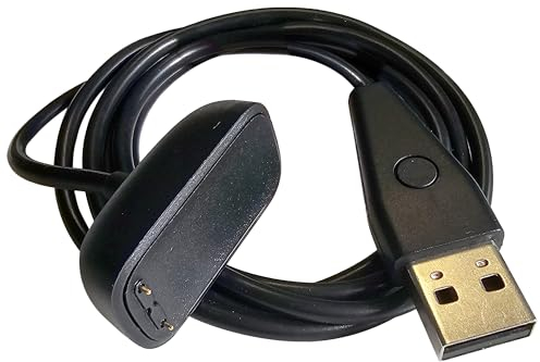 mtb more energy® USB-Ladekabel kompatibel mit Fossil Gen 6 5 4 Smartwatch/Skagen Falster 2 - Ersatz Ladestation Ladeadapter Ladeschale