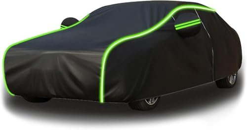 VLLTWLPOV wasserdichte Autoabdeckung für den Außenbereich für Mazda MX-5. wasserdichte Allwetter-Vollgarage für den Außenbereich mit Aufbewahrungstasche(A,MX-5)