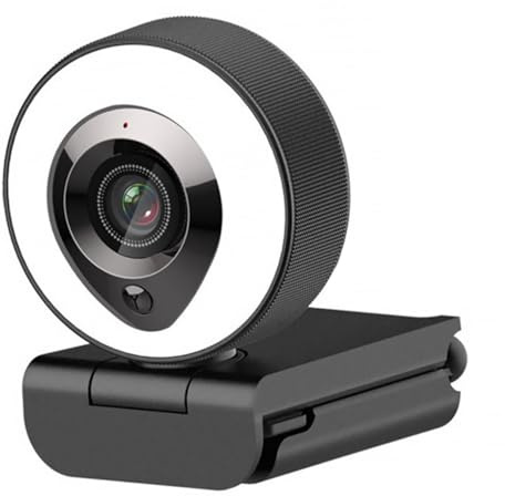 Housoutil 4k HD Computerkamera mit Autofokus und USB 2.0 Schnittstelle Kunststoffgehäuse 2592x1944 Auflösung für Videokonferenzen und Live Streaming