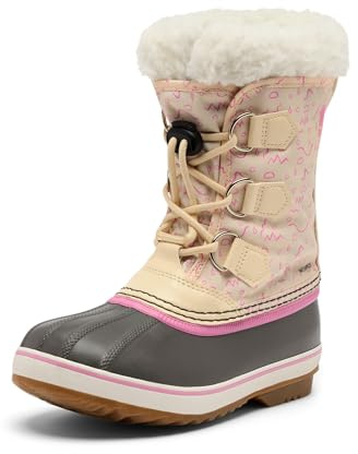 Sorel Yoot PAC Nylon Waterproof wasserdichte Winterstiefel für Kinder, Lila (Purple Dahlia x Foxglove), 32 EU