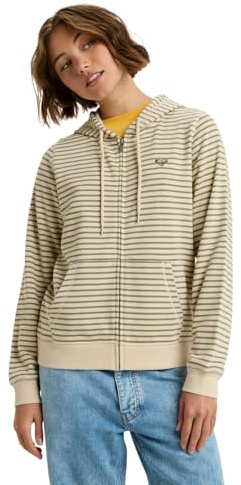 Roxy Fleece sweater PERFECT STRIPE Women's Green M