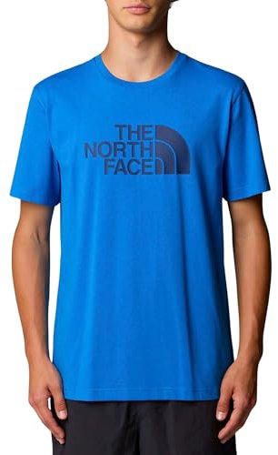 The North Face Men's S/S Easy T-Shirt, Hero Blue/Summit Navy, M