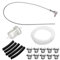 Oil Tank Pipe, Oil Tank Sender Standpipe | Inline Heating Hose - Clip Kit - Stand Pipe - Replacement - Air Heat Lines Kit Rustproof Secure Clip - Hose for Car Accessories