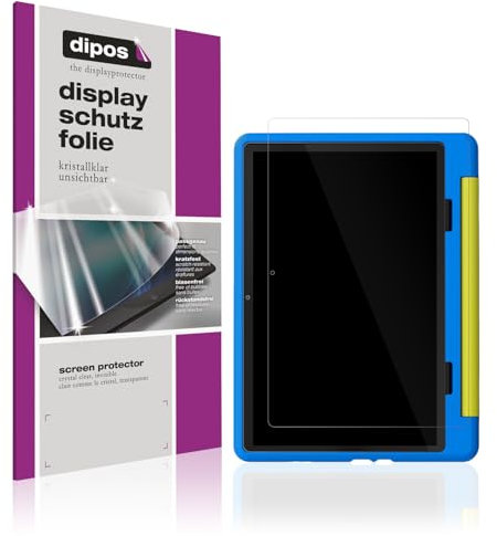 dipos I 2x Protector de pantalla compatible con Freeski KT1016 10.1 Zoll pelicula protectora claro