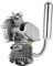 Wensiy 2-Takt Fahrradmotor Kit, 80CC Motorisierte Conversion Kit, CDI-Zündung, Gas Moteur Fahrrad Benzin Hilfsmotor Bike Engine Kit, Fahrrad Elektromotor Nachrüsten für die meisten 26/28 Motorisierte