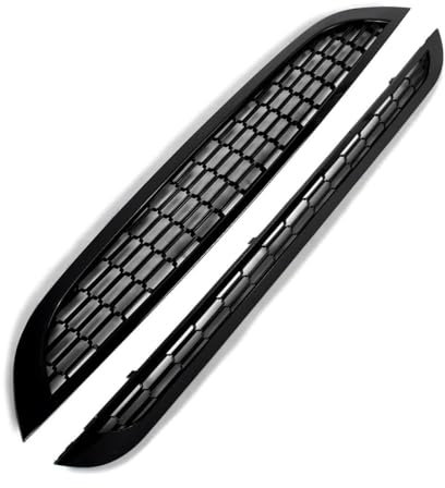 DFJOSF Mascherine Anteriori Griglia per Mini per Cooper & S R50 R52 R53 2002-2006 Griglia A Nido d'Ape per Paraurti Anteriore Griglia per Paraurti Anteriore Griglie da Corsa