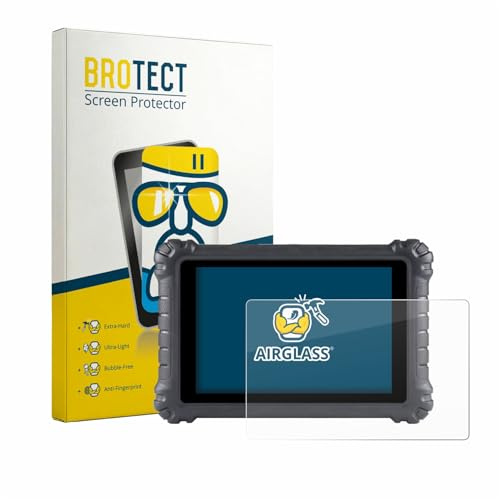 BROTECT Schutzglas für Autel MaxiSys MS906 Pro | Transparenter Displayschutz Made in Germany Schutzfolie Panzer Folie Glas 9H Anti-Fingerprint Einfache Montage Clear