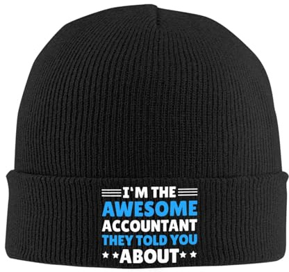 Winter Beanie Abschluss Als Buchhalter Unisex Beanie Modern Mütze Für Frauen Männer Laufen