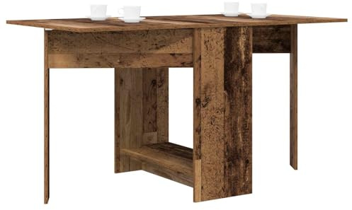 vidaXL Esstisch 138 x 70 x 73,5 cm Holzwerkstoff Altholz Rechtwinklig