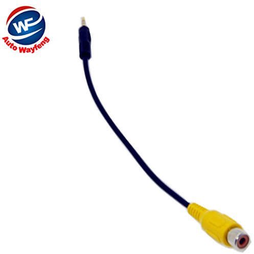 Auto Wayfeng WF® 6/10/15/20 Metros RCA Cable de vídeo para Coche Aparcamiento retrovisor cámara de visión Trasera para Coche Monitor DVD Disparador Cable de 6 10 15 20 m Opcional