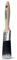 Axus Decor Captain Chunk Paint Brush (Onyx Color) - 1.5/38mm - Synthetic Filaments, Unique Tricho Filaments, Smooth, Slightly Stiffness, Comfortable Handle, Rust-Resistant Stainless Steel