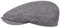 Stetson Belfast Silk Schiebermütze Herren - Flatcap aus Seide - Herrencap Made in EU - Seidenmütze Frühjahr/Sommer - Flat Cap blau-grau 60 cm