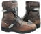 EVIRON Stivali da moto Adventure Low in pelle MX Off Road., Marrone, 44 EU