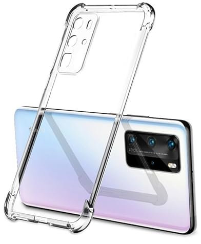 Custodia per cellulare Huawei P30 Pro protezione antiurto in TPU trasparente
