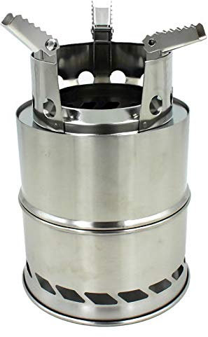 ZRSL Brasero Exterieur, Poêle à Bois Pliant Amovible, Incinérateur De Jardin en Acier Inoxydable De Haute Qualité Brasero Barbecue Convient Aux Jardins, Terrasses Extérieures. Artisanat Exquis