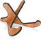 Jieddey Ukulele Ständer,Ukulelenständer Hölzerner Gitarrenständer Abnehmbarer Ständer Halter Universal Tragbarer Faltbarer X-förmiger Ständerhalter für Mandolinen Banjo Violin Zubehör