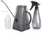 Goowin 1.4 L Watering Can for Indoor/Outdoor Plants, with Bonus 500 mL Spray Bottle & 250 mL Squeeze Bottle (Grey)