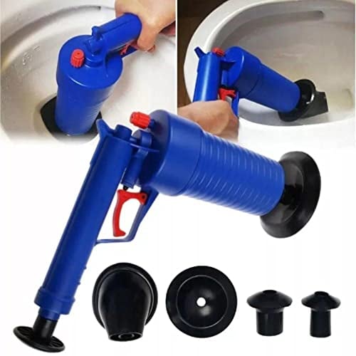 Pistola Sturalavandini a Pressione Sturalavandino Stura Tubi Bagno Lavandino WC