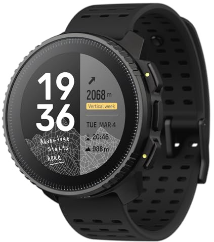 SUUNTO Verticale: orologio GPS avventura, schermo grande, mappe offline, ricarica solare
