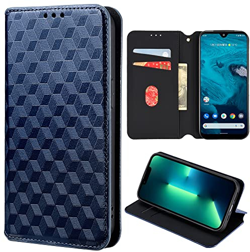 Baifu Handyhülle für Cat S75 Hülle, PU Leder Case Cover Tasche mit Brieftasche Schutzhülle für Cat S75 Klapphülle, Quadrat4