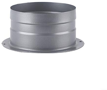 URPIZY 3-8 Zoll Metall Flansch Entlüftungsrohr Fitting Wand Luftrohr Schlauch Flansch Adapter Lüftungsrohrverbinder, 75mm