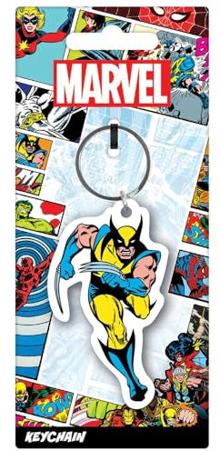 Pyramid International Marvel Comics - Porte-clés Caoutchouc Wolverine