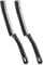 2pcs Crevice Cleaning Brush,Bathroom Crevice Gaps Cleaning Brush,Hand Held Long Handle Cleaning Tool, Bathroom Cleaning Tools Window Dead Space Groove Cleaning Brush Toilet Cleaner Cleaning Tool