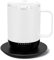 vsitoo Temperature-Controlled Self-Heating Smart Coffee Tea Mug 14 Oz, Smart Travel Mug with Manual & APP Controlled Coffee Warmer, Rechargeable and Battery Powered, LED Light, Auto Off (White)