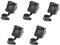 LIVASH 3 Pole Holder 3 Pole Waterproof Male and Female Microphone Audio Plug Xlr Balanced Threaded XLR Holder, Easy Install C