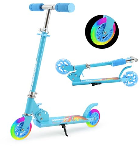 Y-RAIN Roller Kinder Scooter Höhenverstellbarer Scooter für Kinder Roller klappbar Tretroller Kinder ab 3 Jahre